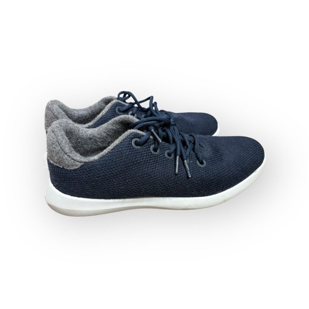 GIESSWEIN MERINO WOOL BLUE KNIT SNEAKERS MEN’S SIZE 40 US 7